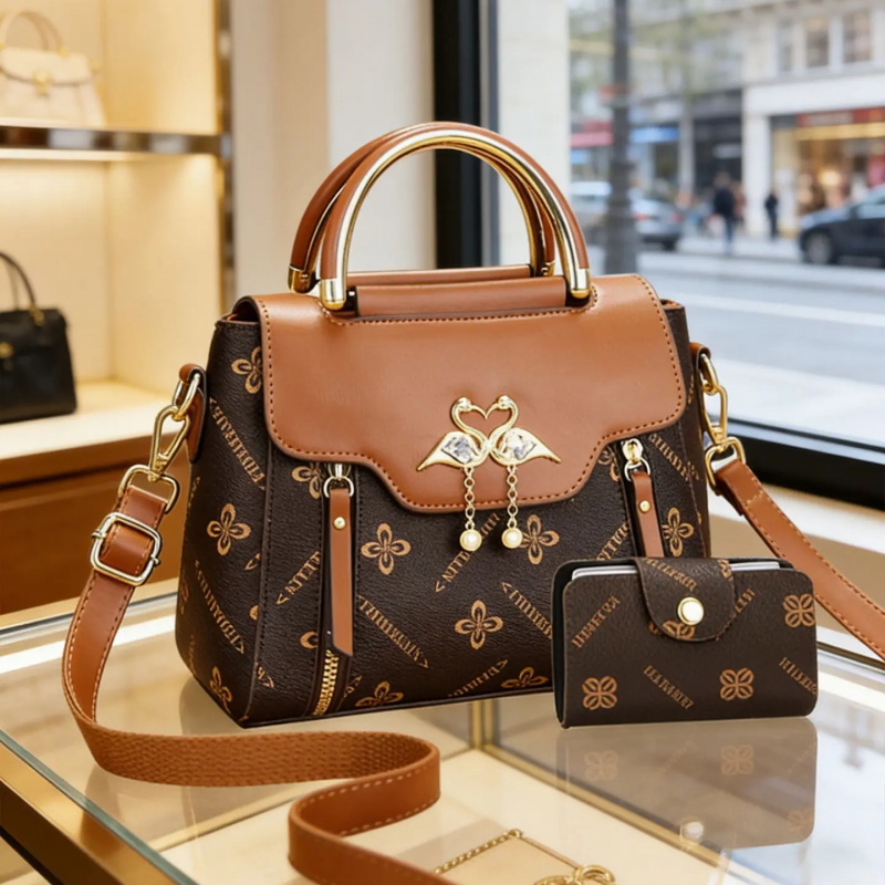 Luxury Bags To Buy - 軽量高級バッグ、ハンドバッグ、プリントレターバッグ、クロスボディバッグ、大容量、大きなバッグを購入すると小さなバッグが無料になります