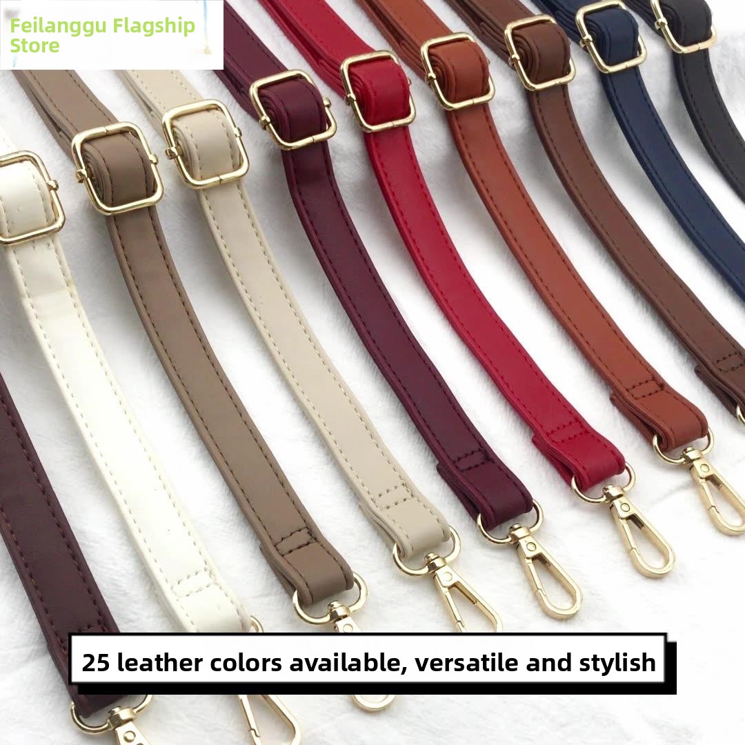 Belt Bag Leather Wide - ブラウンのシングルショルダーハンドバッグストラップ交換用アクセサリー、幅広レザークロスボディバッグベルト、フライブルーバレーブランド、2026年春S