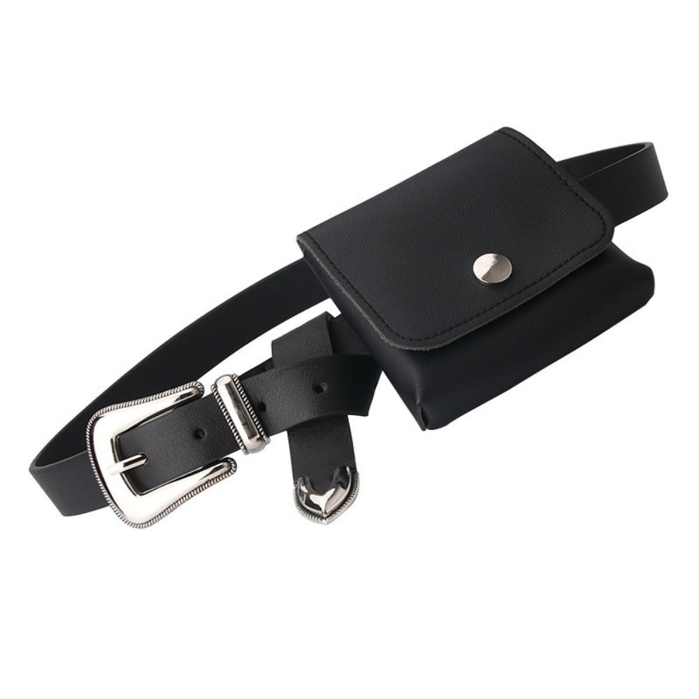 Belt Bag Leather Wide - ギフト PU レザー女性用ウエストバッグコンパクト調節可能なストラップファニーパックワイド開口部軽量ウエストポーチ旅行の必需品