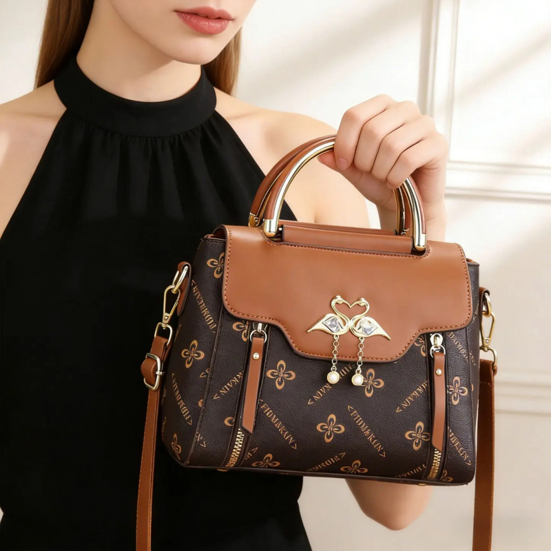 軽量高級バッグ、ハンドバッグ、プリントレターバッグ、クロスボ - Luxury Bags To Buy のレビューと価格