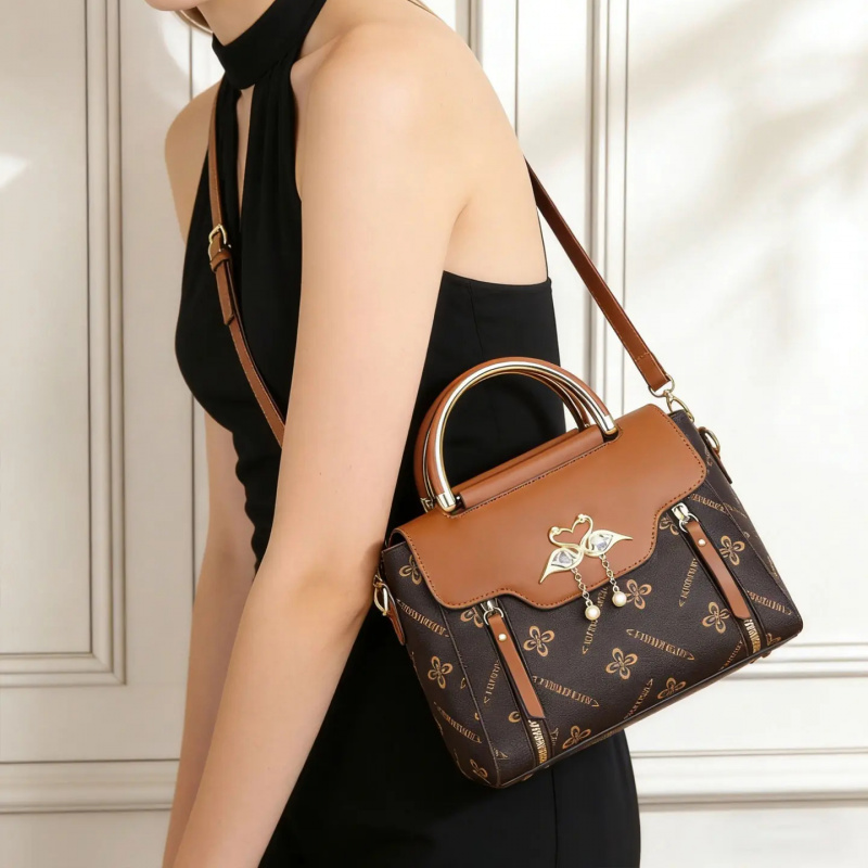 軽量高級バッグ、ハンドバッグ、プリントレターバッグ、クロスボ - Luxury Bags To Buy のレビューと価格