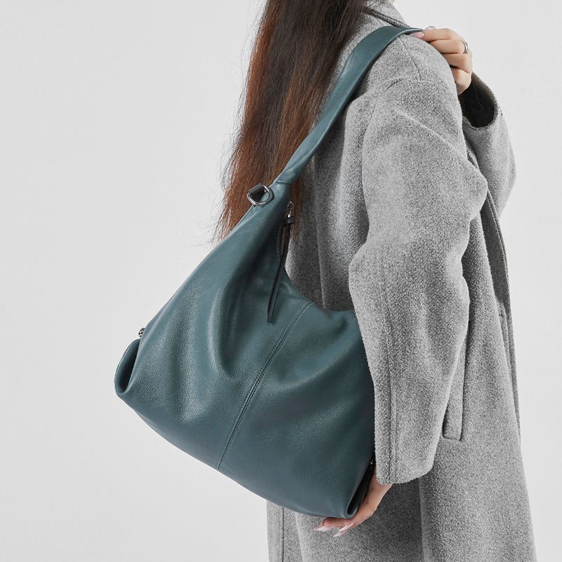 本革ショルダートートバッグ レディース 通勤用 無地トートバ - Quiet Luxury Bags Tote のレビューと価格