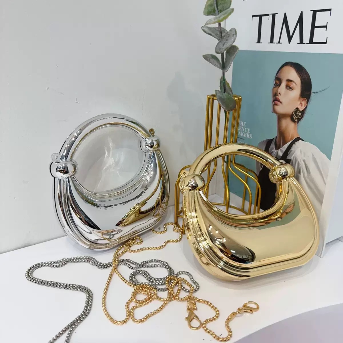 ミニゴールデンイブニングバッグ財布とハンドバッグ高級デザイナ - Luxury Bags Brand のレビューと価格