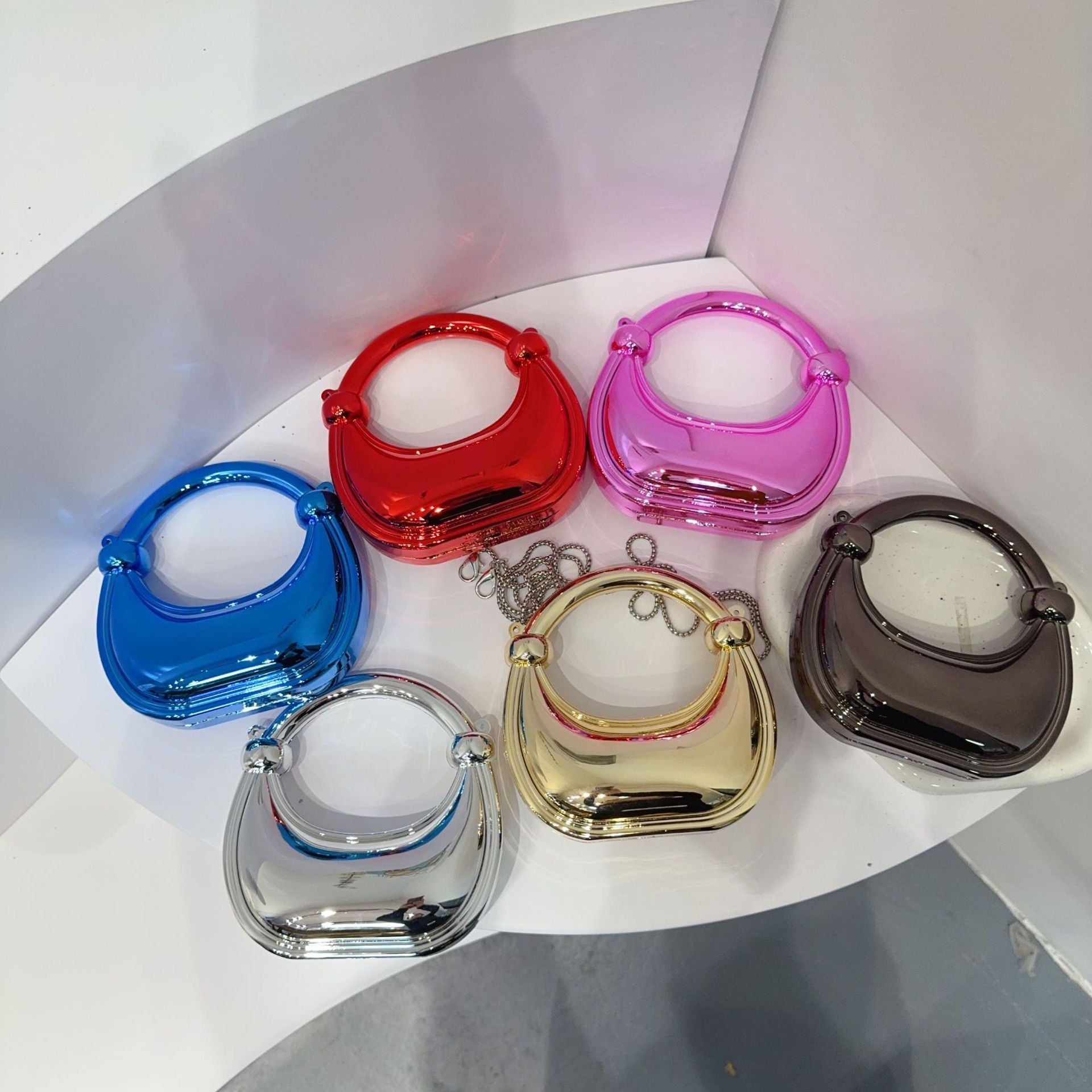 ミニゴールデンイブニングバッグ財布とハンドバッグ高級デザイナ - Luxury Bags Brand のレビューと価格
