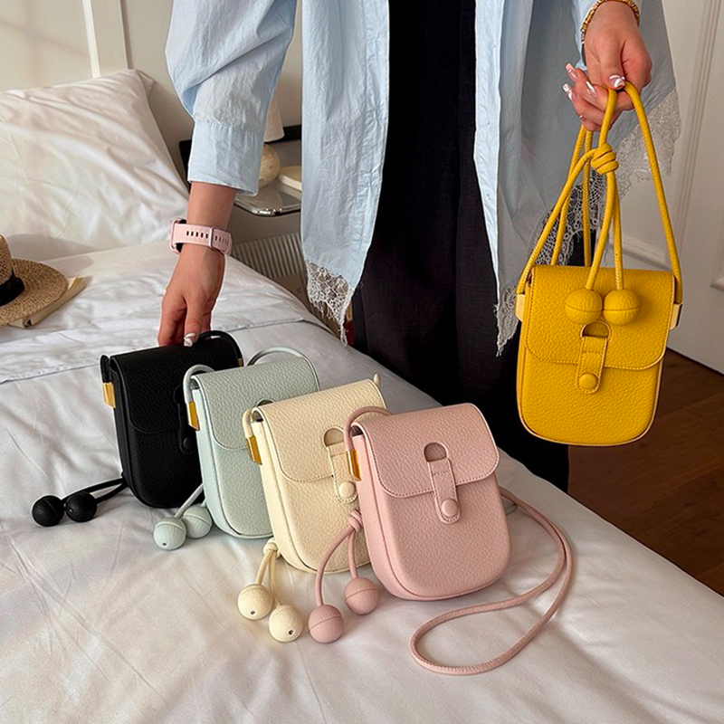 高級ブランドミニイエロークロスボディバッグ女性用ソフト PU - Luxury Bags Brand のレビューと価格